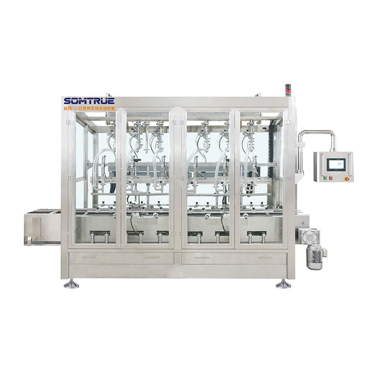 20L Balde nga Hingpit nga Awtomatikong Lithium Battery Liquid Filling Machine