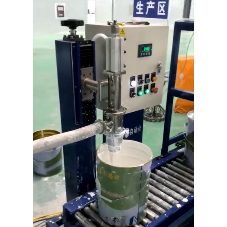 20L Balde nga Semi-Awtomatikong Lithium Battery Liquid Filling Machine