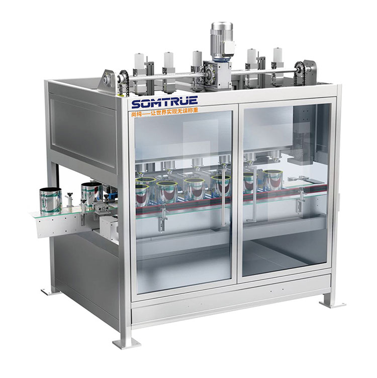 5L Barrel Bug-os nga Awtomatikong Resin Liquid Filling Machine