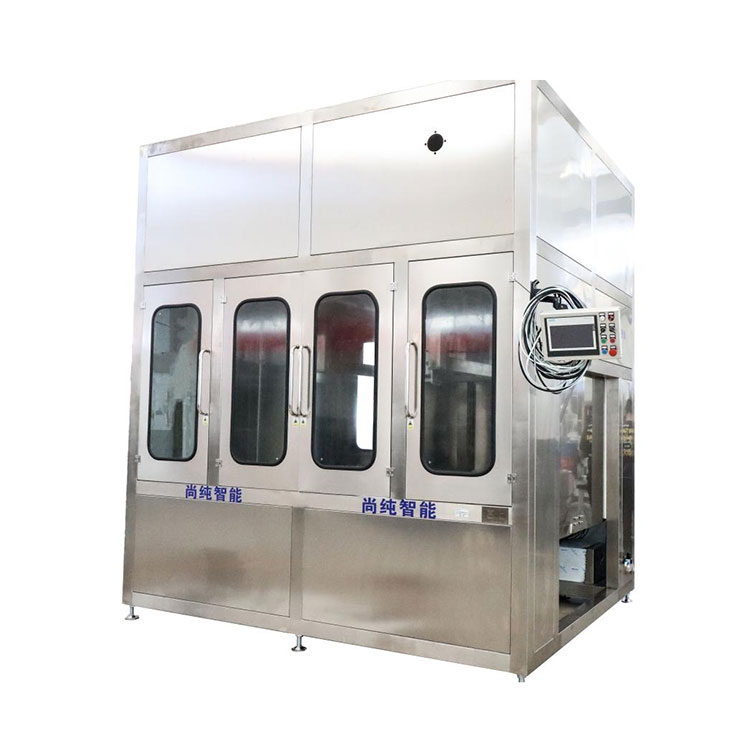 Ang IBC Barrel Hingpit nga Awtomatikong Lithium Battery Liquid Filling Machine