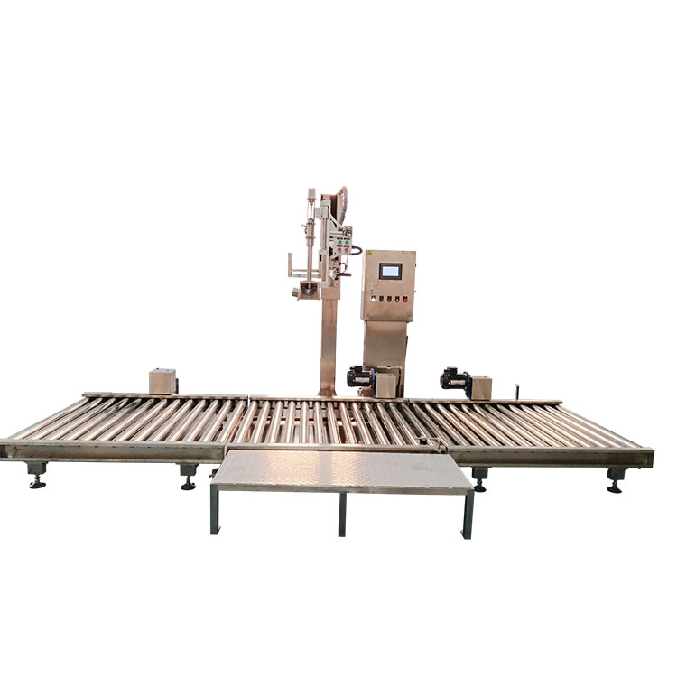 Ang IBC Barrel Semi-Automatic Lithium Battery Liquid Filling Machine